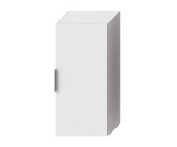 Cube skříňka střední 34,5 x 75 x 25 cm bílá, úchytky antracit, H4537111763001, JIKA