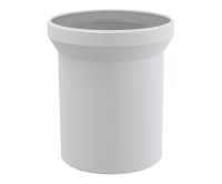 Dopojení k WC - přímý kus Alca plast A91-150 110/150 mm bílý, A91-150, Alcadrain