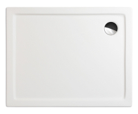 Flat Kvadro obdelník vanička akrylátová 90 x 80 x 5 cm, bílá