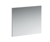 Frame zrcadlo 80 x 70 cm v hliníkovém rámu