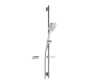 HANSAACTIVEJET Style sprchová souprava s tyčí 970 mm s 1 polohovou sprchou, bílá/chrom, 84370210, Hansa