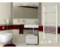 Koralux Linear Classic koupelnový radiátor KLCM 700/600 mm, bílý, KLC-070060-00M10, Korado