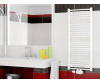 Koralux Rondo Comfort koupelnový radiátor KRTM 1220/600 mm, bílý, KRT-122060-00M10, Korado