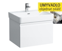 Laufen Pro S skříňka s 1 zásuvkou pod umyvadlo 60 x 46,5 cm bílá/lesk, H4833710964751, Laufen