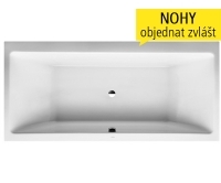 Laufen Pro vana akrylátová 4-5mm vestavná, středový odtok 190 x 90 cm bílá, H2349500000001, Laufen
