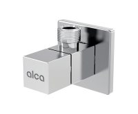 Rohový ventil Alca ARV002 kulový (čtyřhran) 1/2" x 3/8" bez matky, ARV002, Alcadrain