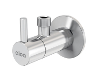 Rohový ventil s filtrem Alca ARV001 kulový 1/2" x 3/8" bez matky, černý - mat, ARV001-BLACK, Alcadrain