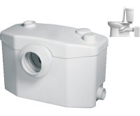 SANIPRO Silence sanitární kalové čerpadlo pro WC, umyvadlo, bidet, sprchu, SR, SFA Sanibroy