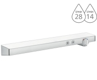 ShowerTablet Select 700 sprchový termostat, bílá/chrom, 13184400, Hansgrohe