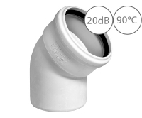 SKB koleno odpadní dB20 30° 110mm, 335110, OSMA