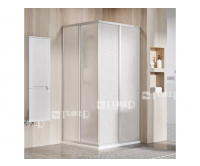 SRV2-100/195 S sprchový kout bílá/transparent, 14VA01O2Z1, Ravak