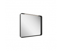 Strip I 600 zrcadlo s osvětlením černé 606x706x65m, X000001570, Ravak