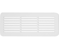 Větrací mřížka VMD bílá 150 x 60 mm (balení 2 ks), 235, Haco