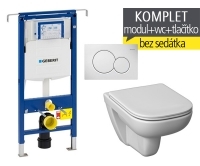 Závěsný WC komplet T-07 Duofix Special + Deep klozet závěsný 51 cm\, T-07 JOD, Geberit