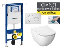 Závěsný WC komplet T-07 Duofix Special + Mio-N RIMLESS klozet závěsný 53 cm, T-07 JMR, Geberit