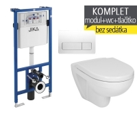 Závěsný WC komplet T-11 JIKA do sádrokartonu + Lyra plus klozet závěsný 53 cm, T-11 JLY, JIKA