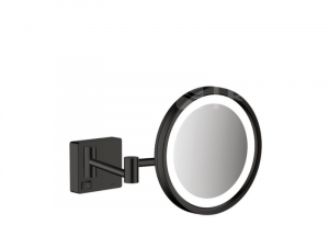 AddStoris Kosmetické zrcadlo LED osvětlení černá mat