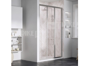 ASDP3-120/198 sprchové dveře bílá/grape