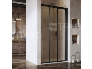 ASDP3- 90/198  sprchové dveře černá/transparent