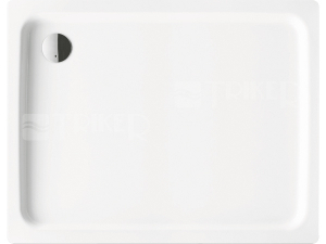 Duschplan vanička ocelová 90 x 120 x 6,5 cm 420-1, bílá