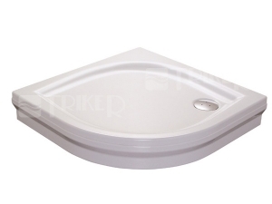 Elipso PAN vanička akrylátová samonosná 100 x 100 x 17,5cm R500, bílá