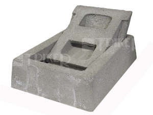 Komínová dvířka betonová kolébka 210x270 mm