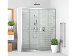 LLD sprchové dveře brillant/transparent 4/1600