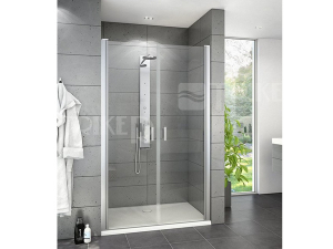 LYP2 sprchové dveře LYP2/100 (960-1010mm) profil:brillant, výplň:transparent