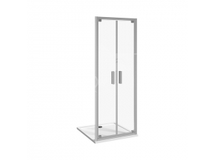 Nion pivotové dveře dvoukřídlé 800 stříbro/transpa
