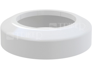 Rozeta pro dopojení WC - nízká Alca plast A98 110/45 mm