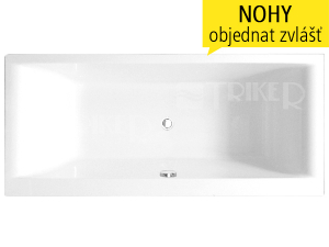 Savona Neo vana akrylátová 170 x 80 cm, bílá