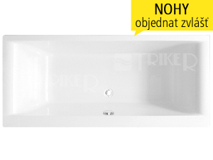 Savona Neo vana akrylátová 180 x 80 cm, bílá