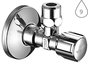 Schell COMFORT ECO Rohový ventil s omezovačem průtoku