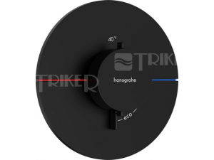 ShowerSelect Comfort S Termostatická podomítková baterie černá mat