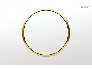 Sigma10 ovládací tlačítko bílá/zlatá/bílá