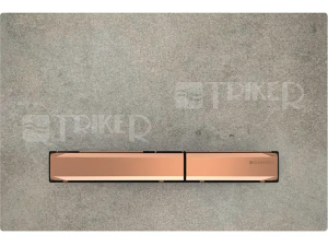 Sigma50 NEW ovládací tlačítko Beton / červené zlato