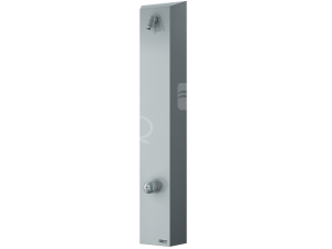 SLZA 21H Nerezový sprchový nástěnný panel bez piezo tlačítka, se směšovací baterií