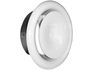 Ventil talířový ANMK-P přívodní 100 mm, bílý