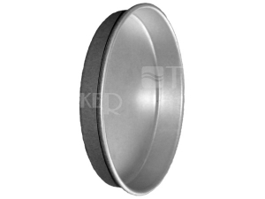 Ventilační záslepka kovová METAL-K EP 150 mm