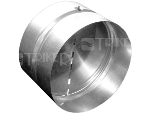 Ventilační zpětná klapka kovová METAL-K KK 150 mm