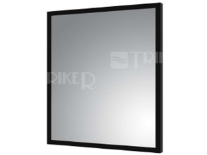 Zrcadlo NR 0121 v černém rámu 50x50cm