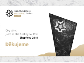 Finalista soutěže ShopRoku 2018